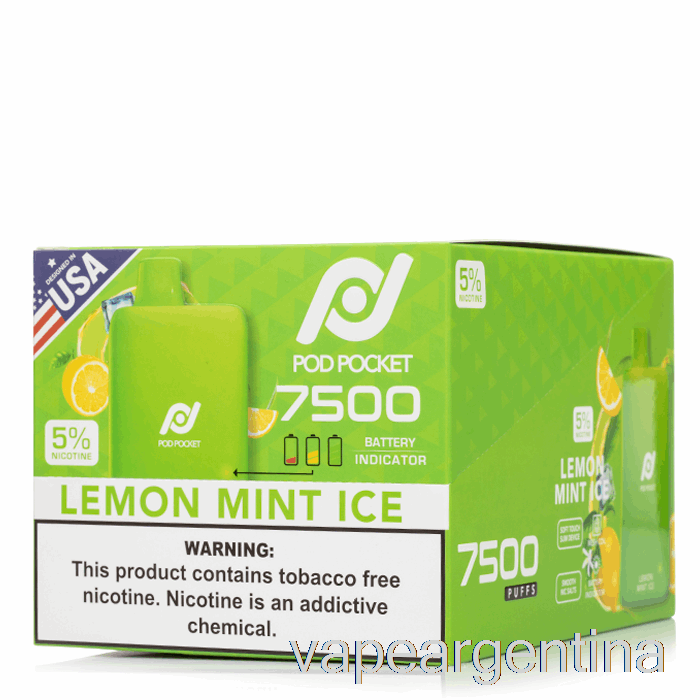 [paquete De 10] Pod Pocket 7500 Vape Desechable Descartable